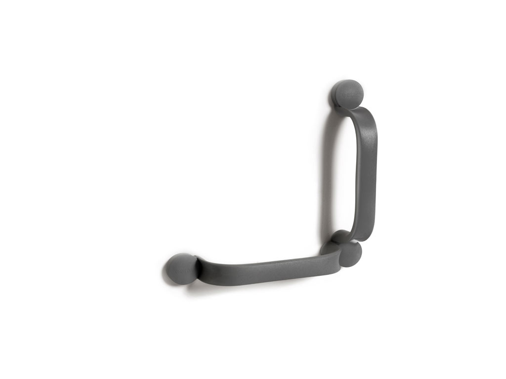 Manico FLEX montaggio con colla - lunghezza 2 x 30cm -  colore grigio