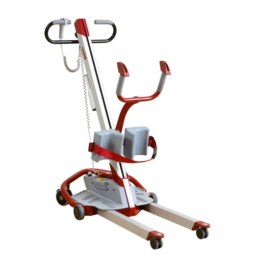 [M04103] Stehlifter Quick Raiser 2 - mit U-förmigem Arm - elektrische Fussspreizung - Aluminium - 160kg