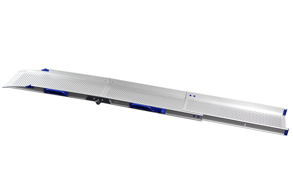 Rampe pliable et télescopique - FT200 - 76-201x19cm - pour hauteur 40cm - paire