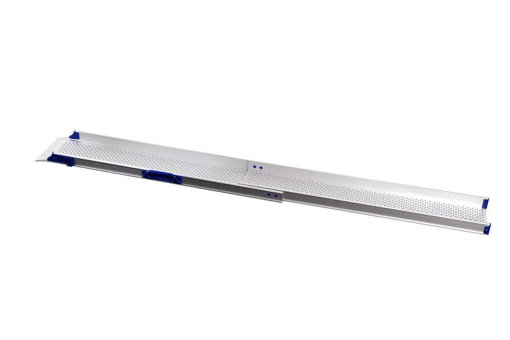 Rampe télescopique en 2 parties - T200 - longueur rail 116 - 202cm - paire