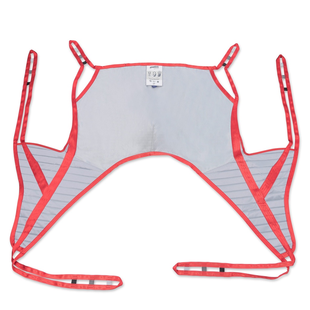 Molift RgoSling - Dossier mi-dos Plus - rembourré - Taille L