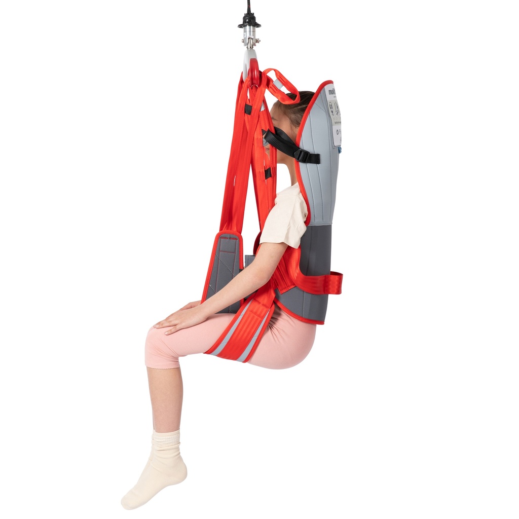 Molift RgoSling - Rücken hoch - gepolstert - Toilette-Hygiene - Grösse XL