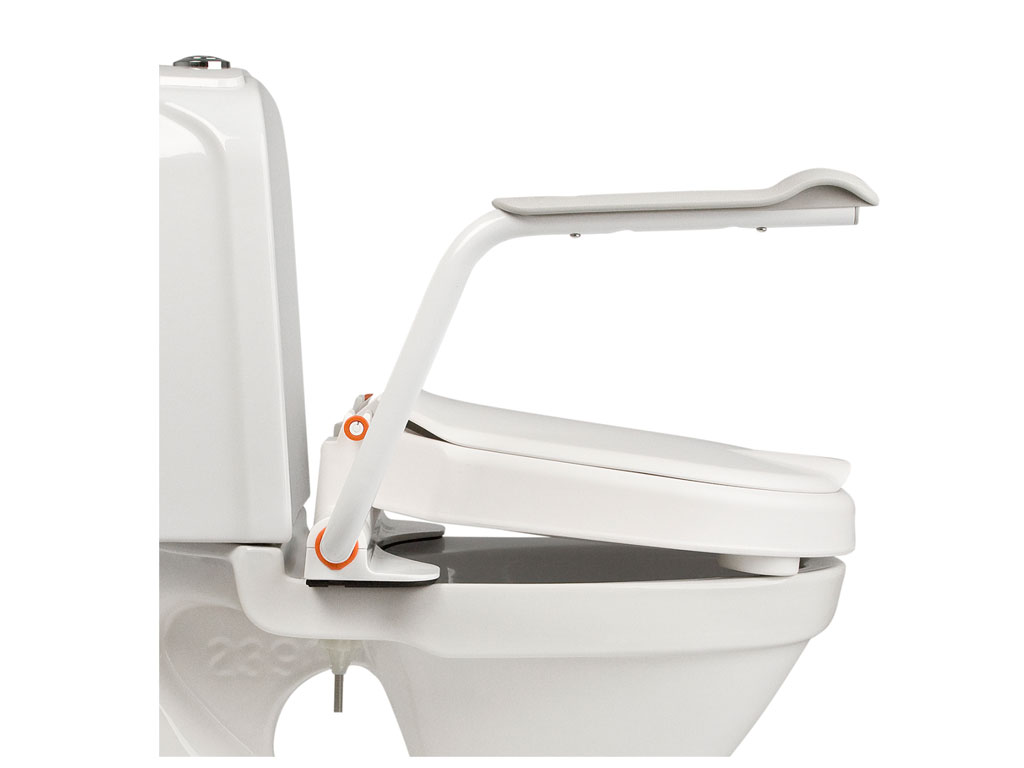 Toilettensitzerhöhung HI-LOO II angewinkelt - 