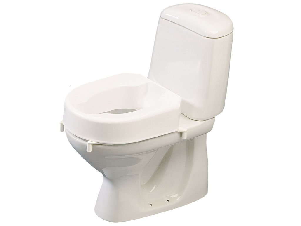 Surélévation de toilettes HI-LOO sans couvercle - hauteur 10cm
