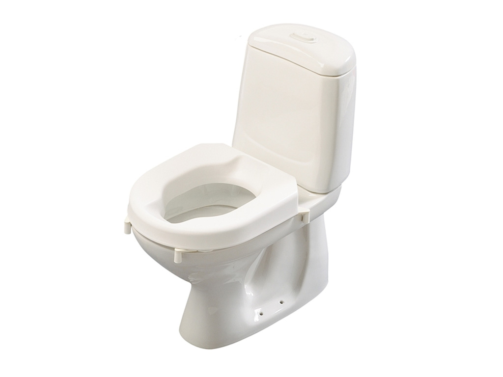 Toilettensitzerhöhung HI-LOO ohne Deckel - Höhe 6cm