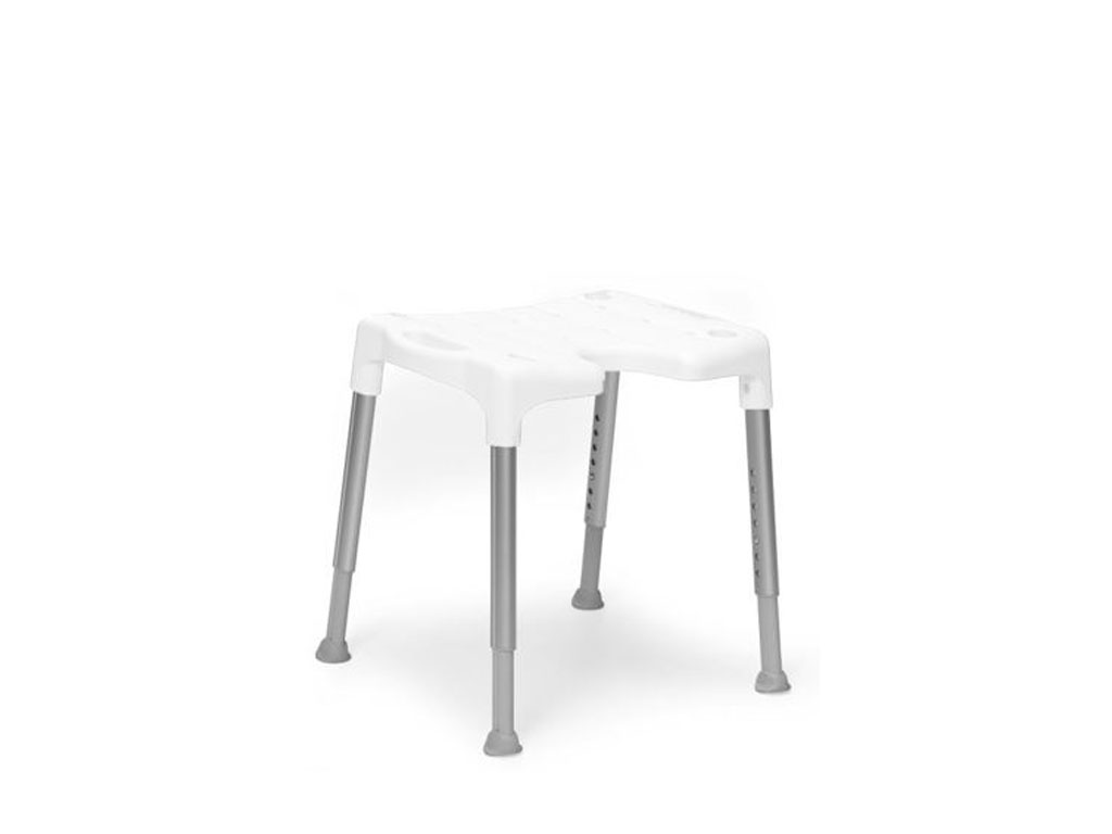 Duschhocker SWIFT - Farbe weiss -  Version standard