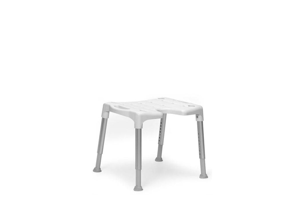 Tabouret de douche SWIFT LOW - couleur gris -  version LOW plus bas