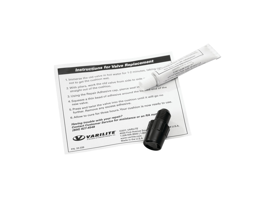 Valve Kit Standard pour coussin Varilite - 