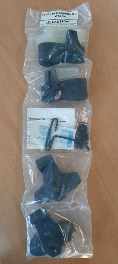 VariLock Hardware Kit completo per ICON Back System - parte carrozella e schienale ICON 