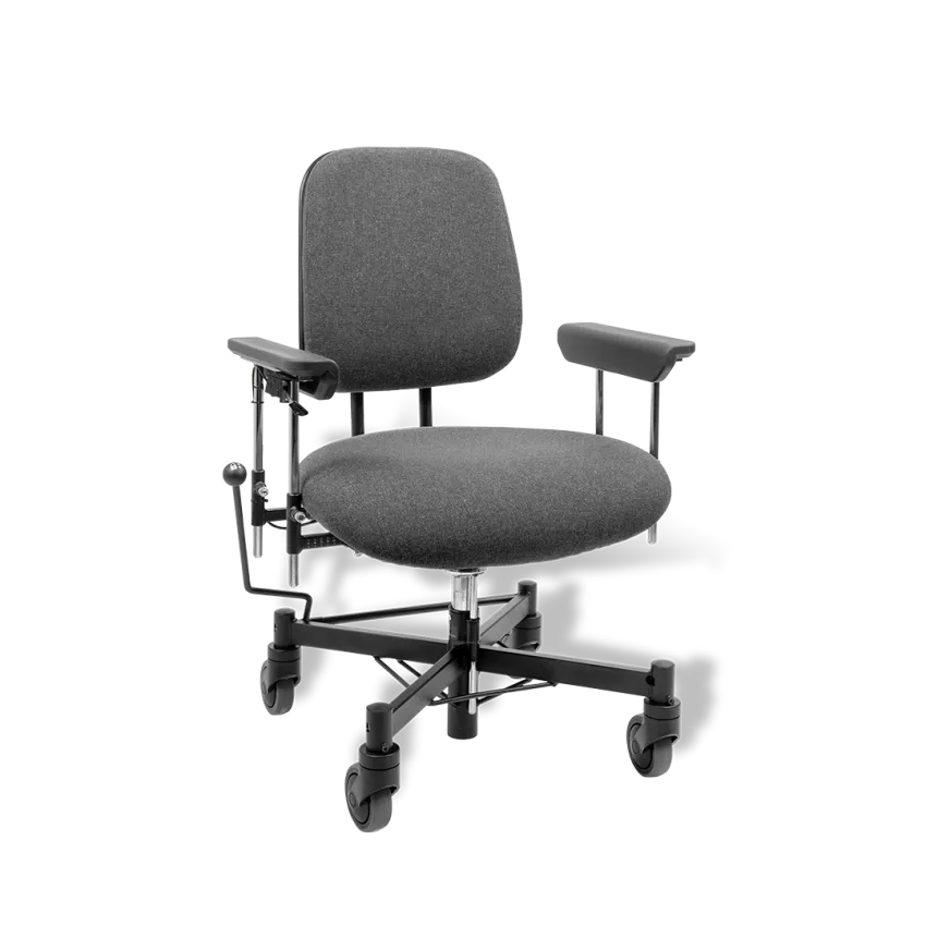 Chaise de travail et thérapie VELA Tango 300 - réglage manuel de la hauteur - selon votre configuration