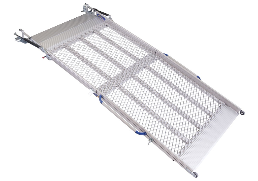 iRAMP Rampa di accesso per i veicoli - 2 elementi - 220x90cm - perno sinistro - IRV220-900