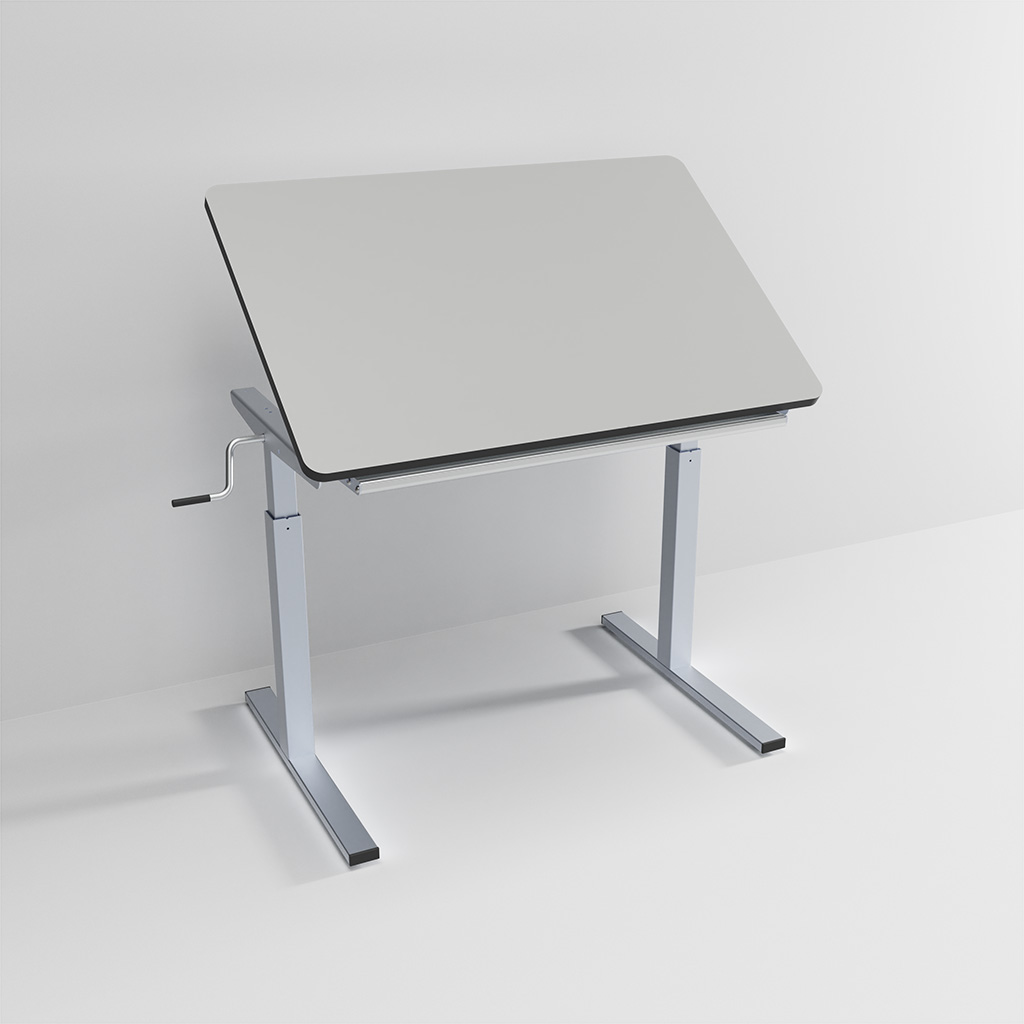 Table de thérapie Ergo Type B - 90x60cm - réglage manuel de la hauteur