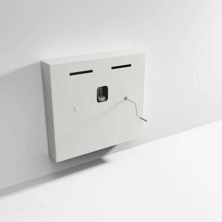 StandardLine - per la regolazione manuale dell'altezza del lavabo 70-100cm - Manovella a destra - Ropox