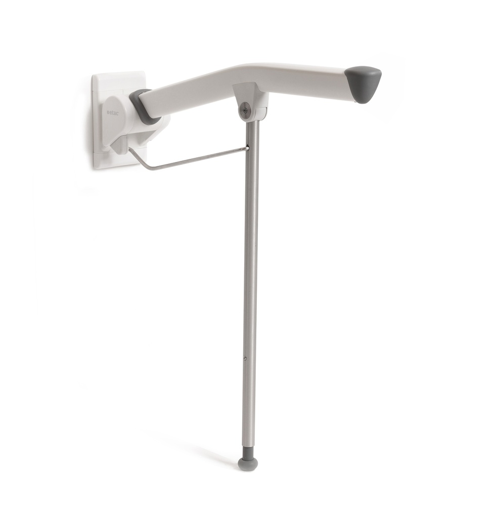 Bracciolo per WC REX con piede - lunghezza 70cm