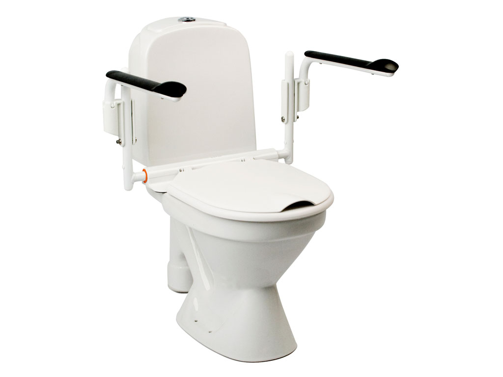 Accoudoir de toilettes Supporter - relevable et pivotant
