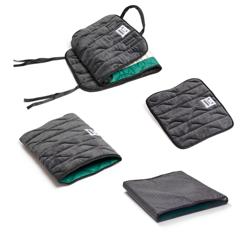 Antiscivolo per sedia a rotelle - Onewayglide Long - Lunghezza 130 cm - Larghezza 45 cm - con maniglia