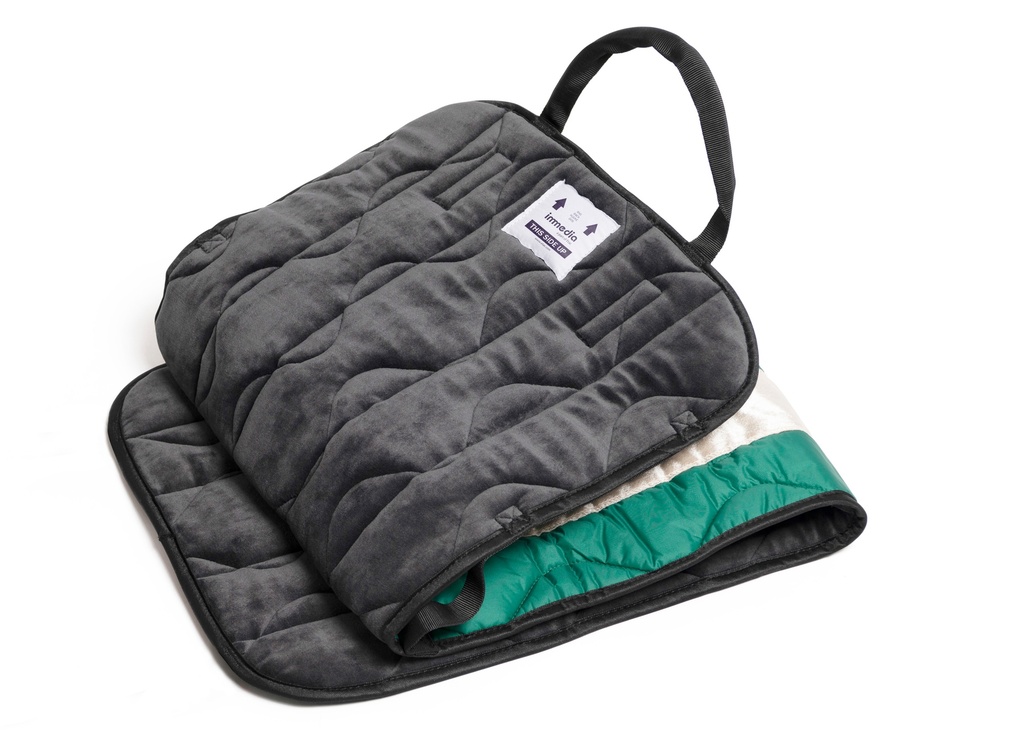 Antiscivolo per sedia a rotelle - Onewayglide Long - Lunghezza 130 cm - Larghezza 45 cm - con maniglia