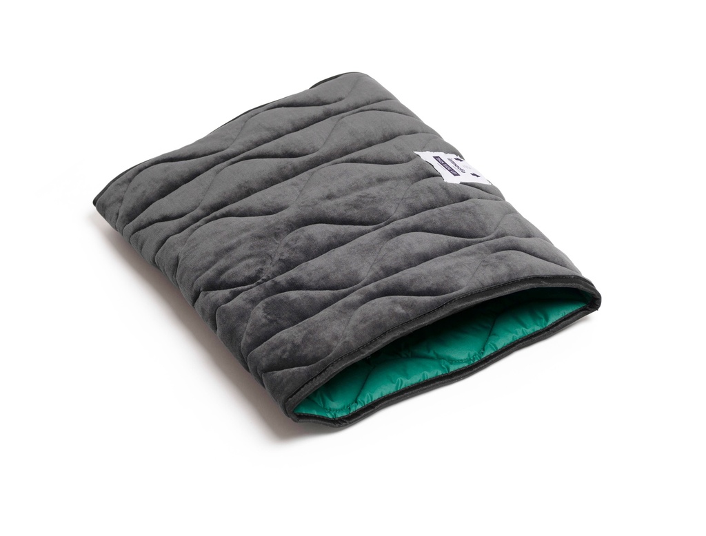 Antiscivolo per sedia a rotelle - Onewayglide - Lunghezza 37 cm - Larghezza 43 cm - velluto
