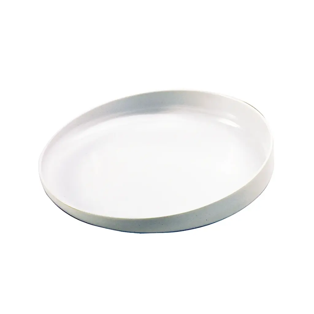 Assiette à bord relevé TASTY - en bas bord en caoutchouc