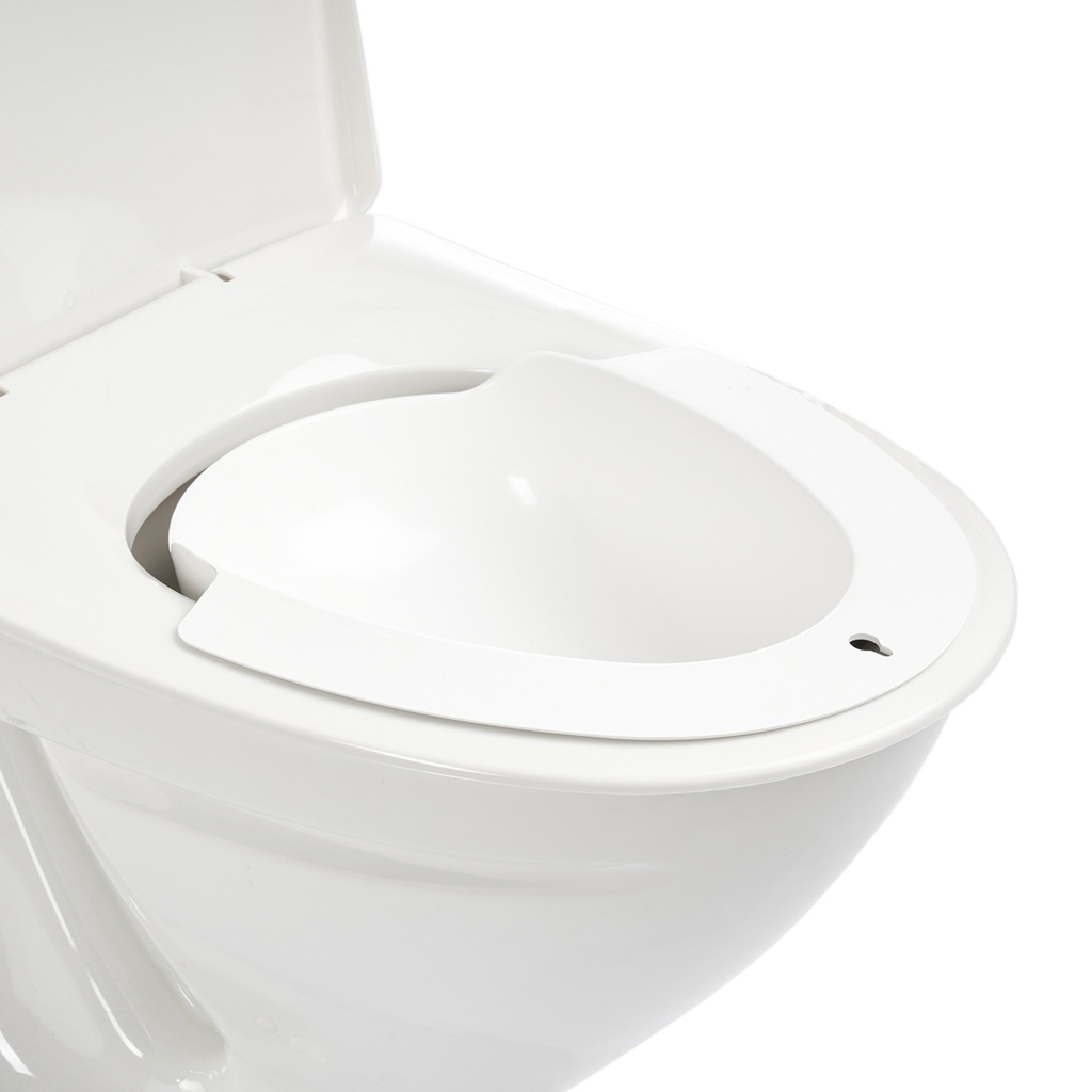 Insert de bidet -  plastique blanc