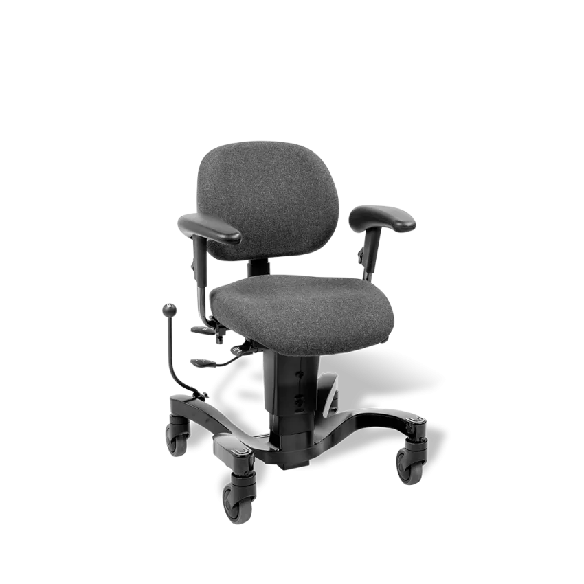 Sedia da lavoro e terapia VELA Tango 700 - regolazione manuale dell'altezza - in base alla vostra configurazione