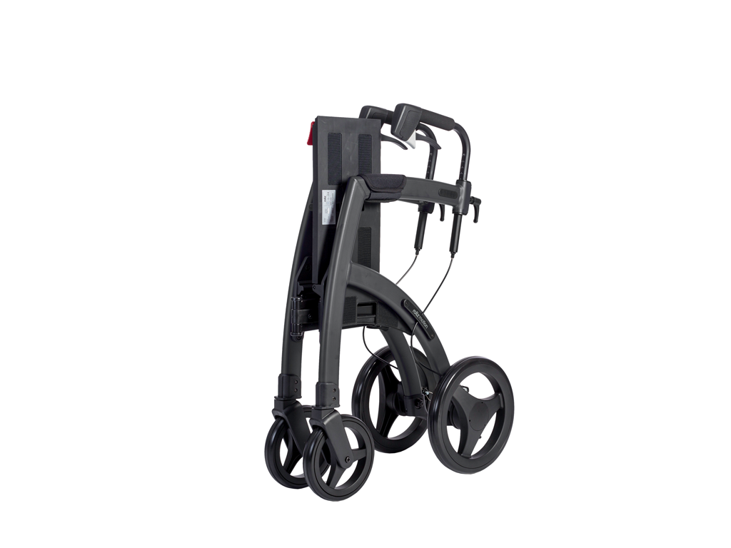 Déambulateur/faut. roul. ROLLZ MOTION² SMALL - 2-en-1 - couleur noir mat