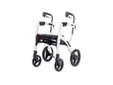 Rollator/Rollstuhl ROLLZ MOTION² - 2-in-1 - Farbe weiss
