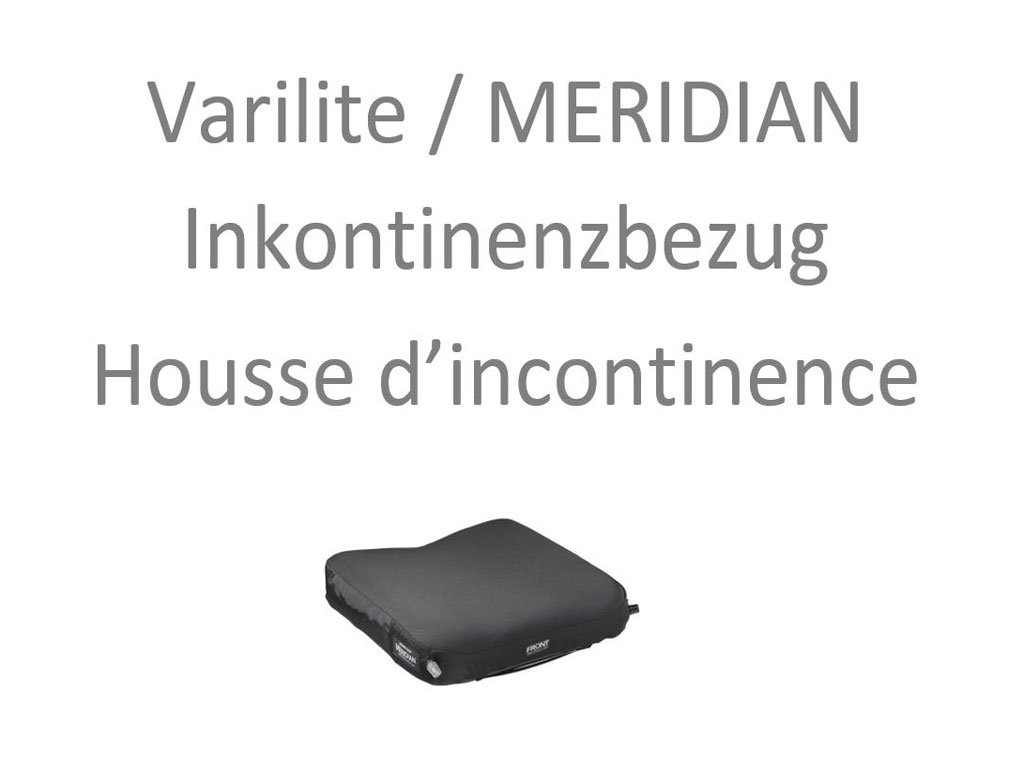 Housse d'incontinence pour coussin Varilite MERIDIAN CPB - largeur 60cm -  profondeur 50cm
