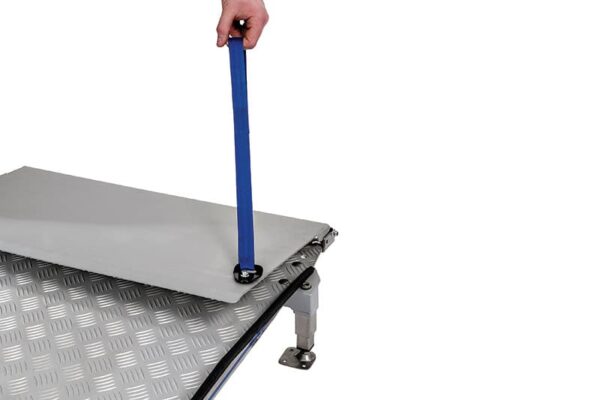 Permaramp-entry flap - klappbarer Zusatz mit Handschlaufe für schnelle und einfache Bedienung