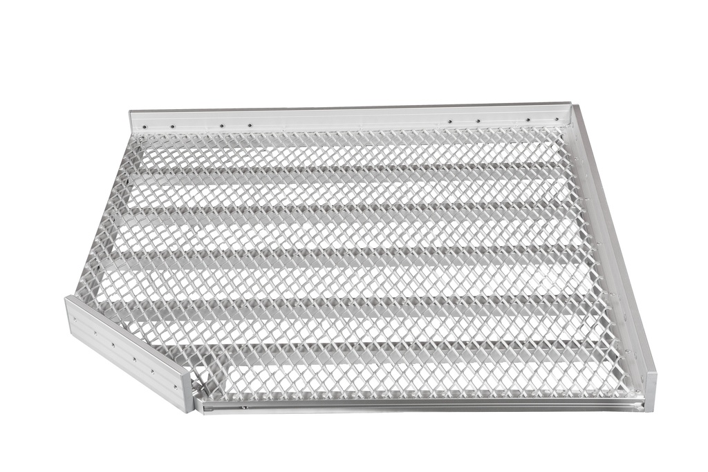Piattaforma FEAL 125 x 125 cm - un angolo tagliato - P1