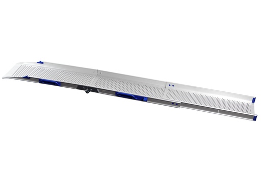 [10793] Rampe pliable et télescopique - FT200 - 76-201x19cm - pour hauteur 40cm - paire