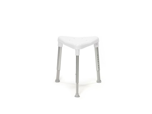 [8180 1060] Siège de douche EDGE triangulaire - nouvelle couleur - version standard -  hauteur 42-57cm -  couleur blanc