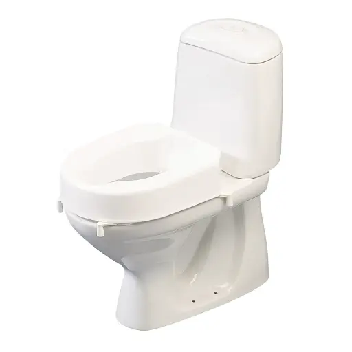[8030 1101] Surélévation de toilettes HI-LOO avec couvercle - hauteur 10cm