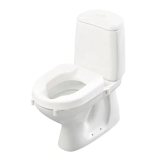 [8030 1067] Surélévation de toilettes HI-LOO avec couvercle - hauteur 6cm