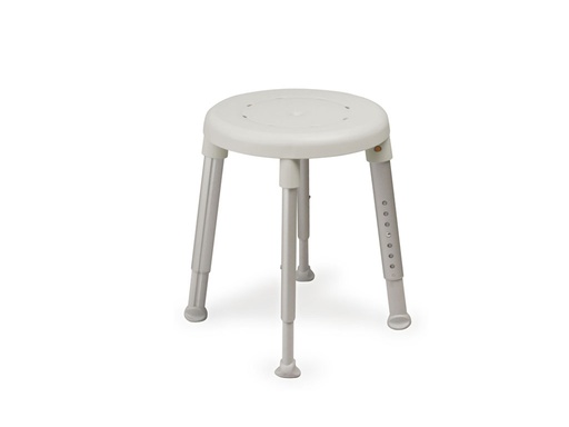 [8190 1010] Sgabello per doccia EASY rotonda - colore grigio