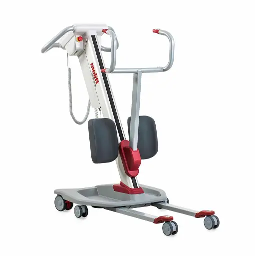 [M29000] Stehlifter Quick Raiser 205 Aktiv - elektrische Fussspreizung - Aluminium - Rollen 50/75mm - 205kg