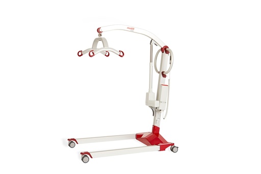 [M1802] Patientenlift Molift Mover 180 - mit Rollen 100mm - elektrische Fussspreizung - ohne Tragbügel