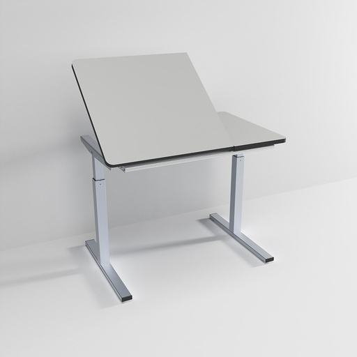 [20-70013] Table de thérapie Ergo Type D - 90x60cm - réglage manuel de la hauteur