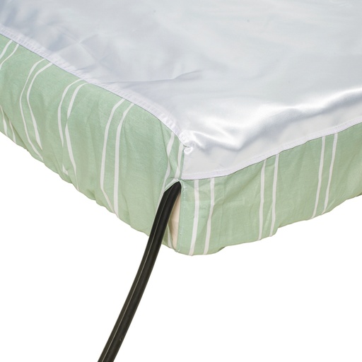 [IM4142S] Drap de transfert - Longueur 200cm - Largeur 90cm - Elastic fit - satin - Utilisation pour lit - 2 directions