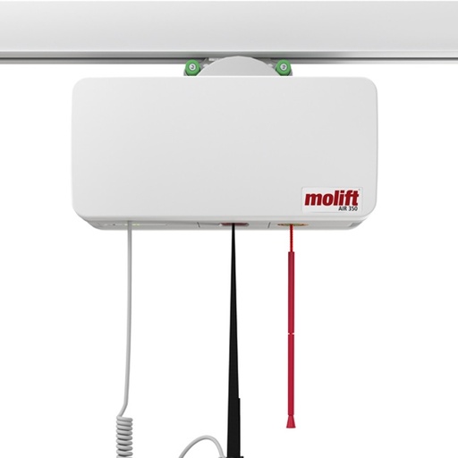 [M26352] Sollevatore a soffitto - Molift Air 350 - con raccordo per propulsione - Portata massima 350 kg