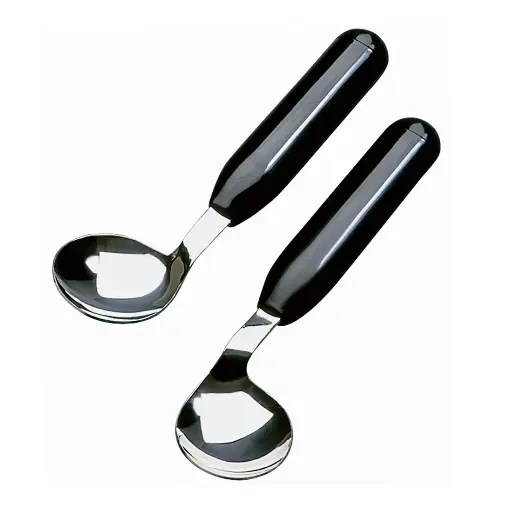 [8040 3201] Cucchiaio con paletta ad angolo per destra - lunghezza 190mm