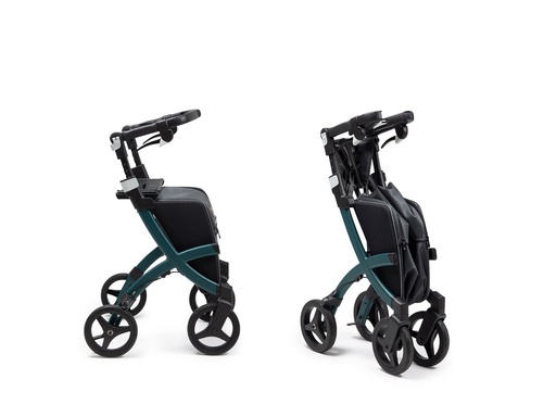 [3010RF0014] Déambulateur ROLLZ FLEX²  nouveau: sac impérmeable:  - châssis jungle vert