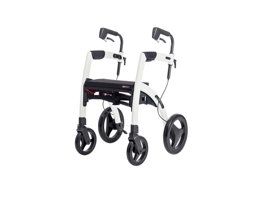 [2010RM0020] Déambulateur/fauteuil roulant ROLLZ MOTION²  -  2-en-1 - couleur blanc