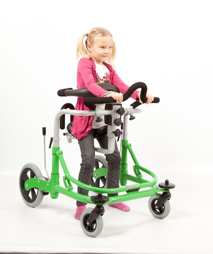 [M013000] VELA Meywalk 4 - Small - Verstellbarer Gehwagen mit Sitz und Armauflagen