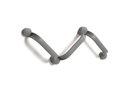 [8170 7430] Manico FLEX montaggio con colla - lunghezza 3 x 30cm -  colore grigio