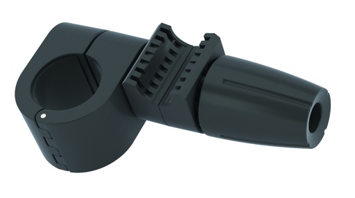 [35161] Connettore universale con supporto per GRIPO - per tubi Ø 40/22